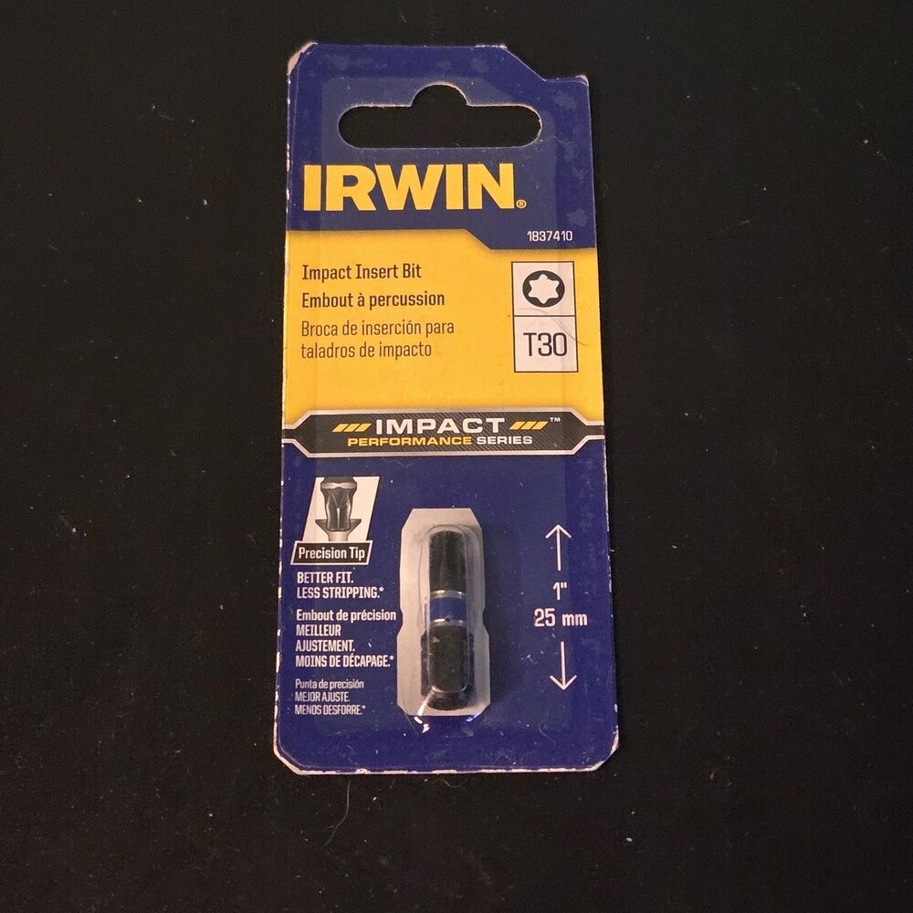 T30 Impact Torx Irwin 1837410  1” Performance Series